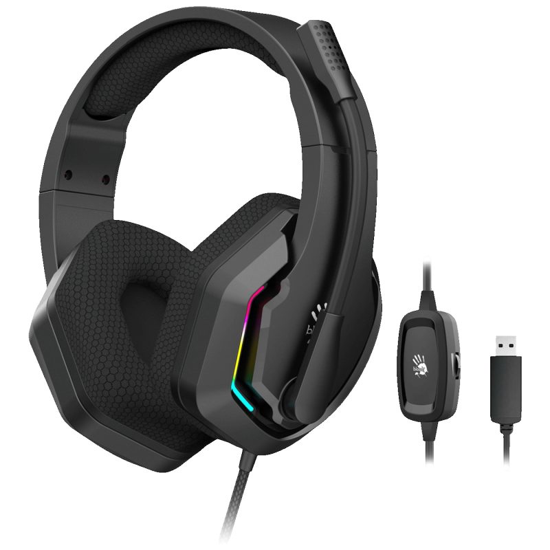 Bloody Slušalice sa mikrofonom, gaming, 7.1, RGB, USB - A4-G260