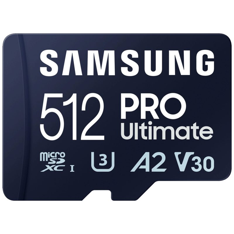 Samsung Micro SDXC kartica, 512GB, 200 MB/s, UHS-I U3, V30 - PRO Ultimate 512GB