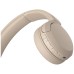 Sony Bežične bluetooth slušalice, WH-CH520, Bež - WHCH520C.CE7