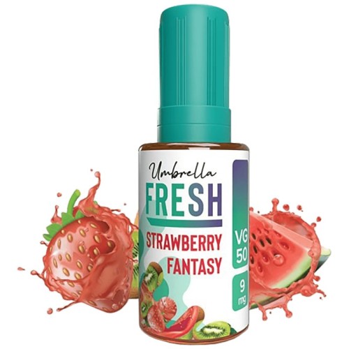 Umbrella Tekućina za e-cigarete, Strawberry Fantasy 30ml, 9mg - Fresh VG50 Straw.Fantasy 30ml, 9mg