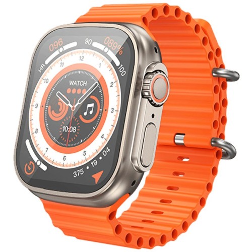 hoco. Pametni sat, 1.96" zaslon, Dual Bluetooth, IP67 - Y12 Titanium Gold