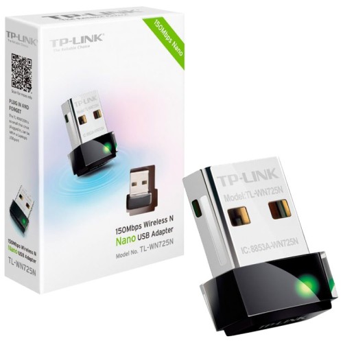 TP-LINK Wi-Fi mrežna kartica, USB, 2.4 GHz, 150 Mbps, nano - TL-WN725N