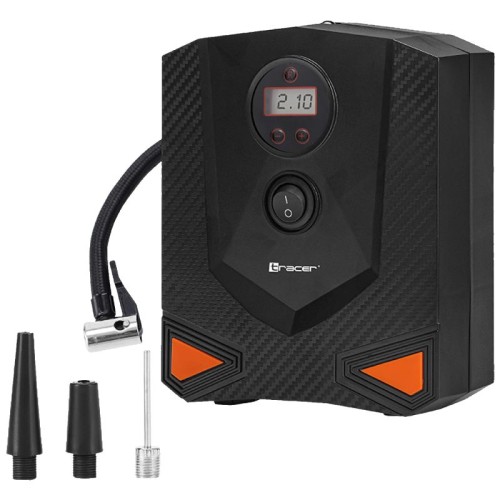 Tracer Kompresor, LCD zaslon, DC 12V, 120 PSI, 8 bar, 120W - RES-04-EL