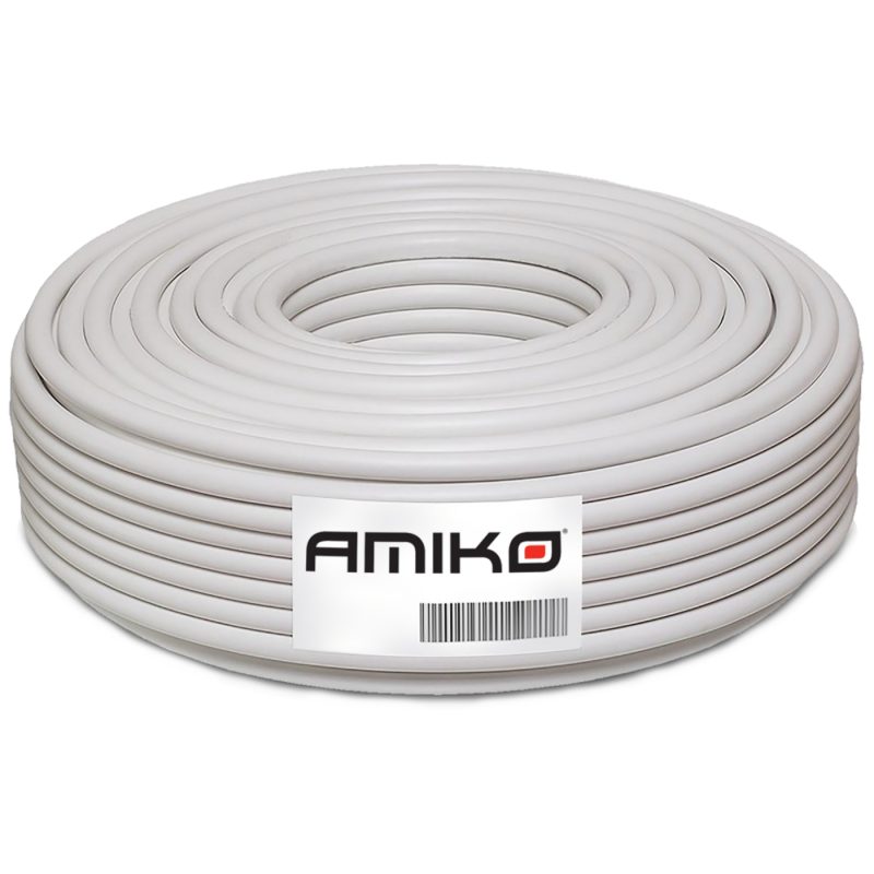 Amiko Koaksijalni kabl RG-6, CCS, 100dB, 100 met. - RG6/100db - 100m