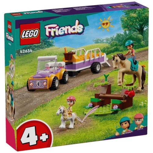 Lego Prikolica za konje i ponije, LEGO Friends