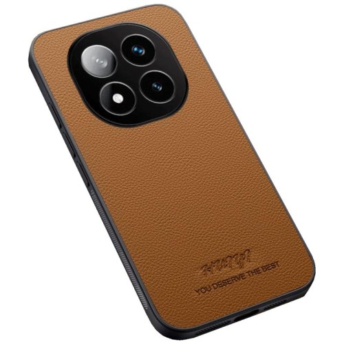 NN-Su Maska za Redmi Note 14 Pro 5G, TPU + koža - Redmi Note 14 Pro 5G Leather Case