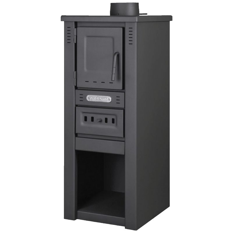 pro-termo Peć na čvrsto gorivo, 6kW, crna - LAVA Basic