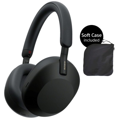 Sony Bežične/žične slušalice, Bluetooth, WH-1000XM5SA - WH1000XM5SAB.CE7
