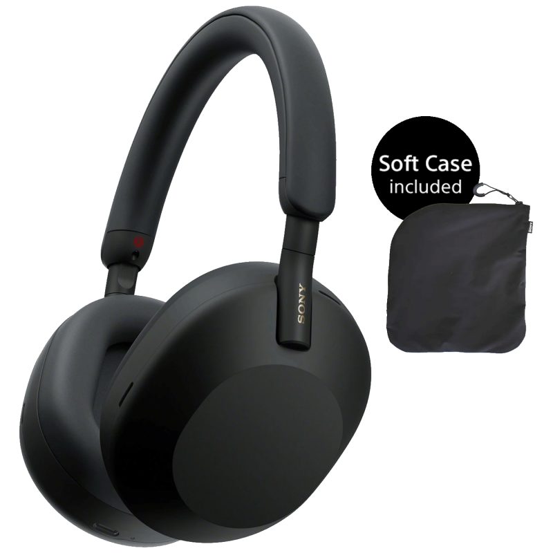Sony Bežične/žične slušalice, Bluetooth, WH-1000XM5SA - WH1000XM5SAB.CE7