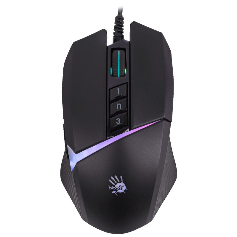 Bloody Miš optički, gaming, 10.000 dpi, RGB, USB - A4-W60 Max